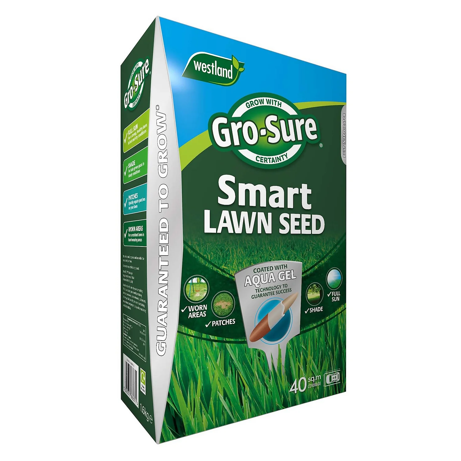 Gro-Sure Smart Lawn Seed - 40m² 3 Gro-Sure Smart Lawn Seed - 40m²