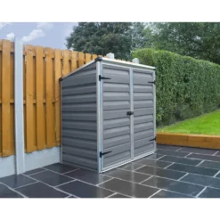 Palram - Canopia Voyager Pent Shed - Dark Grey -Garden Care Shop 12806862 1154833195596958