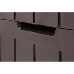 Keter Marvel Plus Outdoor Garden Storage Box 270L - Brown -Garden Care Shop 12808515 1104900072087896