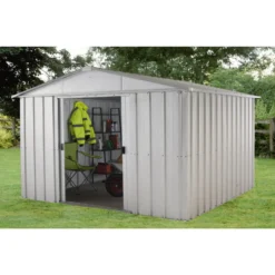 Yardmaster 10x8ft Apex Roof Metal Shed -Garden Care Shop 12809569 1814832956862046