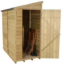 6x3ft Forest Overlap Pent Wooden Shed -Garden Care Shop 12810808 1004833197224320
