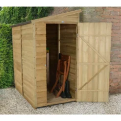 6x3ft Forest Overlap Pent Wooden Shed -Garden Care Shop 12810808 1144833197651700