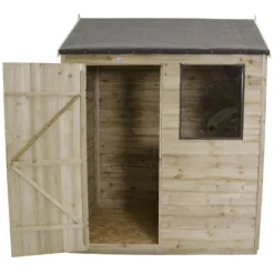 6x4ft Forest Natural Timber Overlap Reverse Apex Wooden Shed 14 6x4ft Forest Natural Timber Overlap Reverse Apex Wooden Shed -Garden Care Shop 12810897 3294833194937855