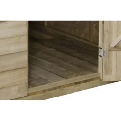 8x6ft Forest Natural Timber Overlap Apex Pressure Treated Wooden Shed -Garden Care Shop 12810910 1264833195586656
