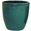 Chiswick Egg Planter In Dark Green - 35cm -Garden Care Shop 12813289 1164831603445961