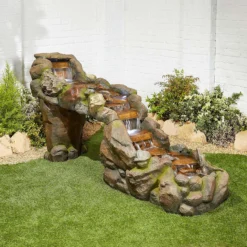 Stylish Fountains Bustling Waters Including LED Lights -Garden Care Shop 12814089 1794957312372359