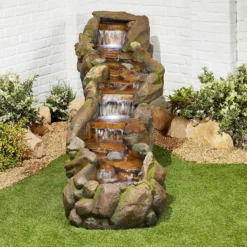 Stylish Fountains Bustling Waters Including LED Lights -Garden Care Shop 12814089 1844957312425579