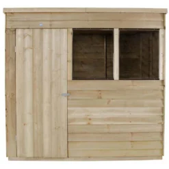 7x5ft Forest Wooden Overlap Pressure Treated Pent Shed -incl. Installation 14 7x5ft Forest Wooden Overlap Pressure Treated Pent Shed -incl. Installation -Garden Care Shop 12815049 3134845698090337