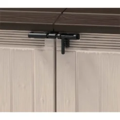 Keter Store It Out Ultra Outdoor Garden Storage Shed - Beige & Brown - 2000L -Garden Care Shop 12815621 9644833203803011