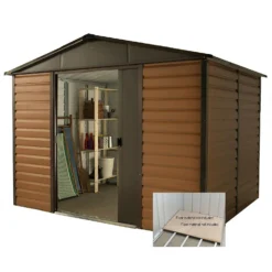 Yardmaster 10x6ft Woodgrain Shed & Floor Frame 9 Yardmaster 10x6ft Woodgrain Shed & Floor Frame -Garden Care Shop 12817726 6324924205659500