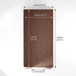 Mercia 20 X 10ft Overlap Apex Wooden Shed 21 Mercia 20 X 10ft Overlap Apex Wooden Shed -Garden Care Shop 12819927 1245047801338906