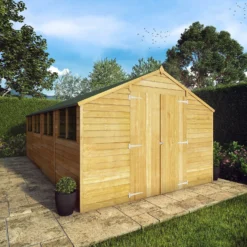 Mercia 20 X 10ft Overlap Apex Wooden Shed 14 Mercia 20 X 10ft Overlap Apex Wooden Shed -Garden Care Shop 12819927 1485047800646224