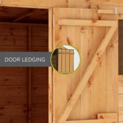 Mercia 6 X 3ft Overlap Pent Bike Shed -Garden Care Shop 12819936 1814989186411711