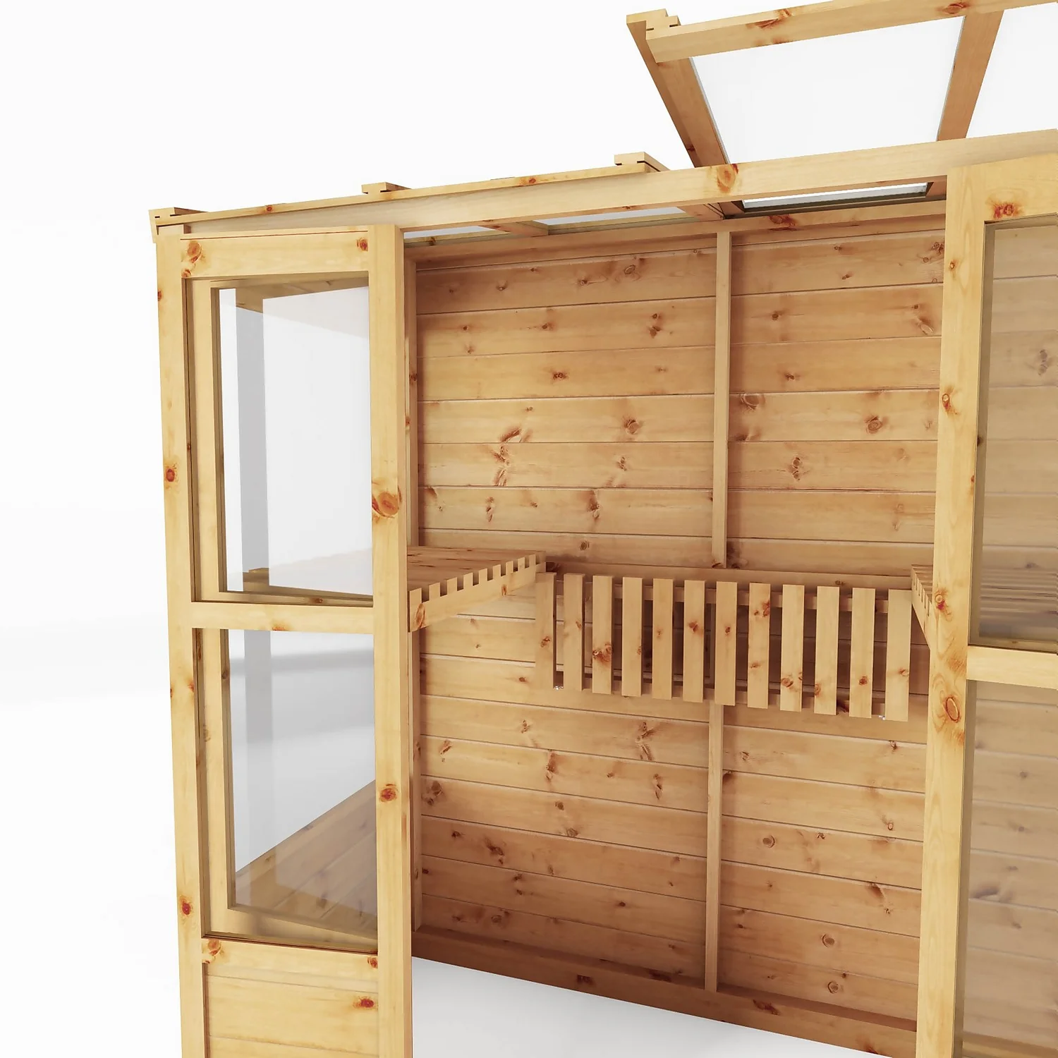 Mercia Tall Wall Greenhouse Growhouse 6 Mercia Tall Wall Greenhouse Growhouse - Image 4