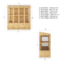 Mercia Tall Wall Greenhouse Growhouse 21 Mercia Tall Wall Greenhouse Growhouse -Garden Care Shop 12820072 4564996230719046