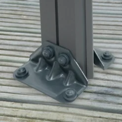 Palram - Canopia Martinique 5000 Garden Gazebo Grey Bronze -Garden Care Shop 12821926 6504924164989004