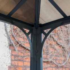 Palram - Canopia Martinique 5000 Garden Gazebo Grey Bronze -Garden Care Shop 12821926 7324924164955974