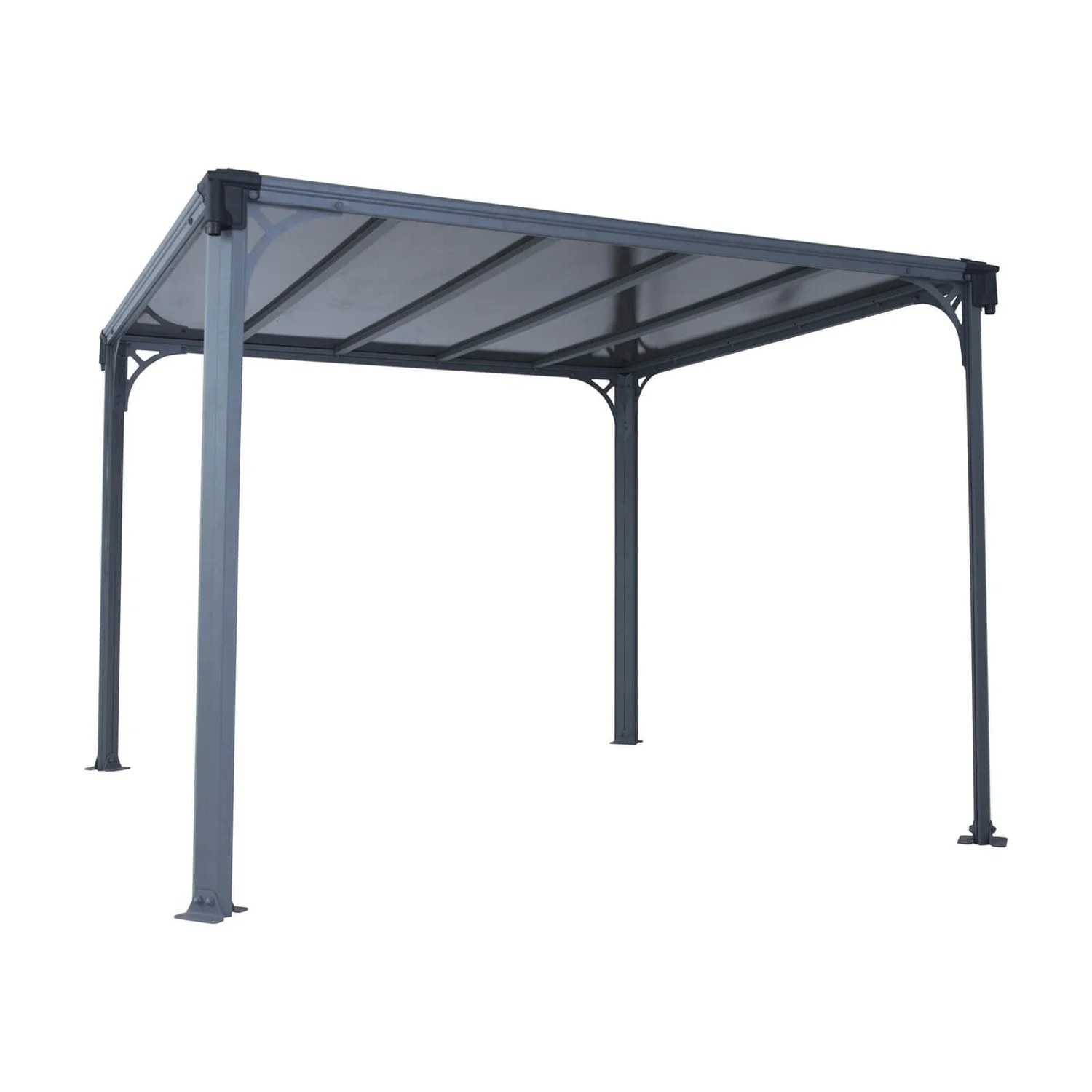 Palram - Canopia Milano 3000 Garden Gazebo Grey Bronze 3 Palram - Canopia Milano 3000 Garden Gazebo Grey Bronze