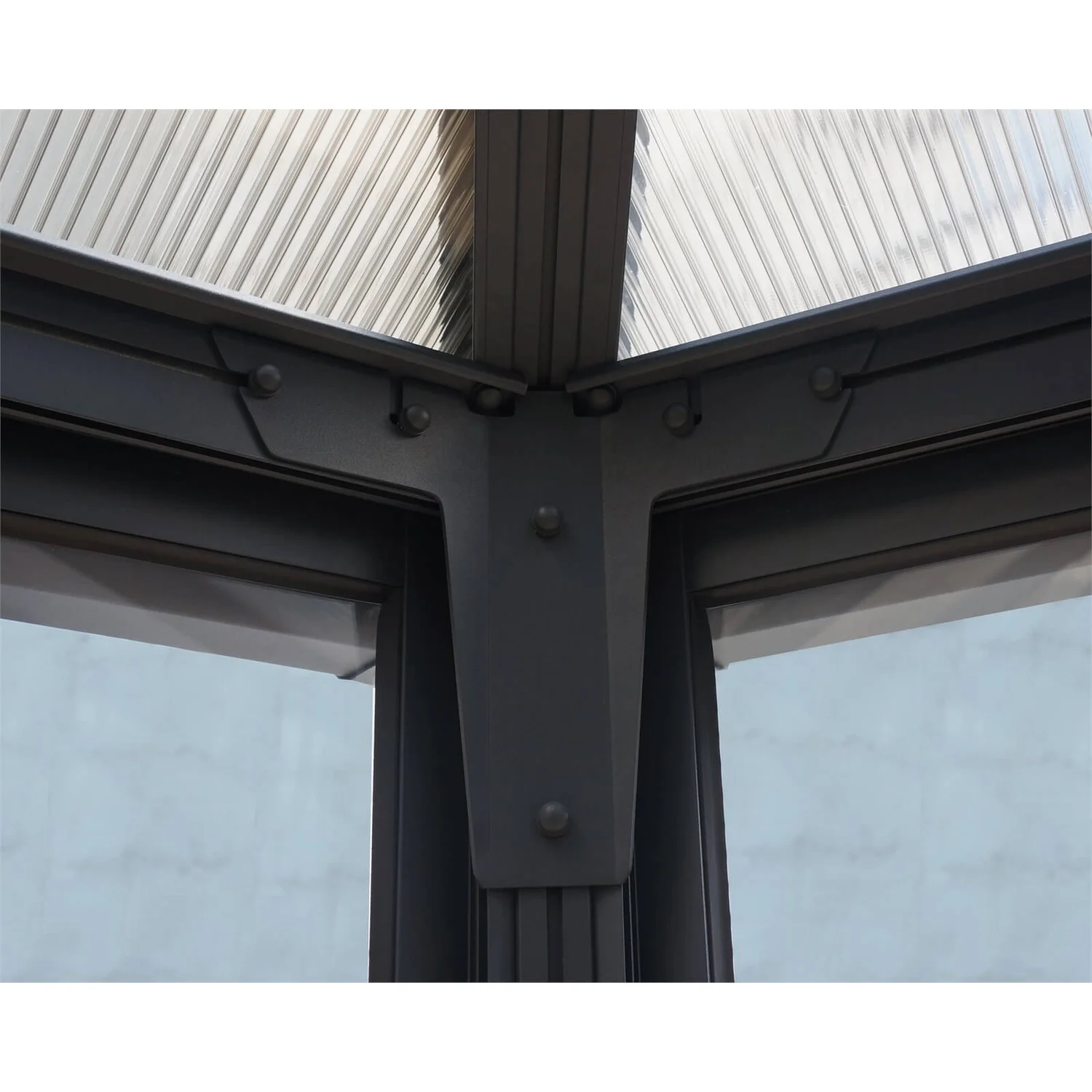 Palram - Canopia Garda Garden Conservatory Grey Bronze 9 Palram - Canopia Garda Garden Conservatory Grey Bronze - Image 7