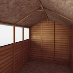 Mercia 8 X 6ft Overlap Double Door Apex Shed -Garden Care Shop 12822309 1595029433404374