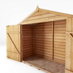 Mercia 7 X 3ft Overlap Apex Bike Shed -Garden Care Shop 12822438 6434989186275718