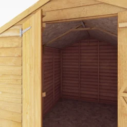 Mercia 8 X 6ft Overlap Apex Windowless Shed - Installation Included -Garden Care Shop 12822593 1905033255737437