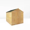 Mercia 8 X 6ft Overlap Apex Windowless Shed - Installation Included -Garden Care Shop 12822593 8015033255670309