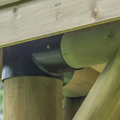 Forest (Installation Included) Thatch Roof Furnished Gazebo - 3m - Green -Garden Care Shop 12823705 1684833217565217