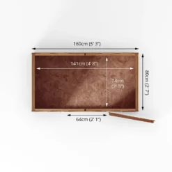 Mercia 5 X 3ft Overlap Apex Windowless Shed - Incl. Installation 21 Mercia 5 X 3ft Overlap Apex Windowless Shed - Incl. Installation -Garden Care Shop 12825400 1095012835980142