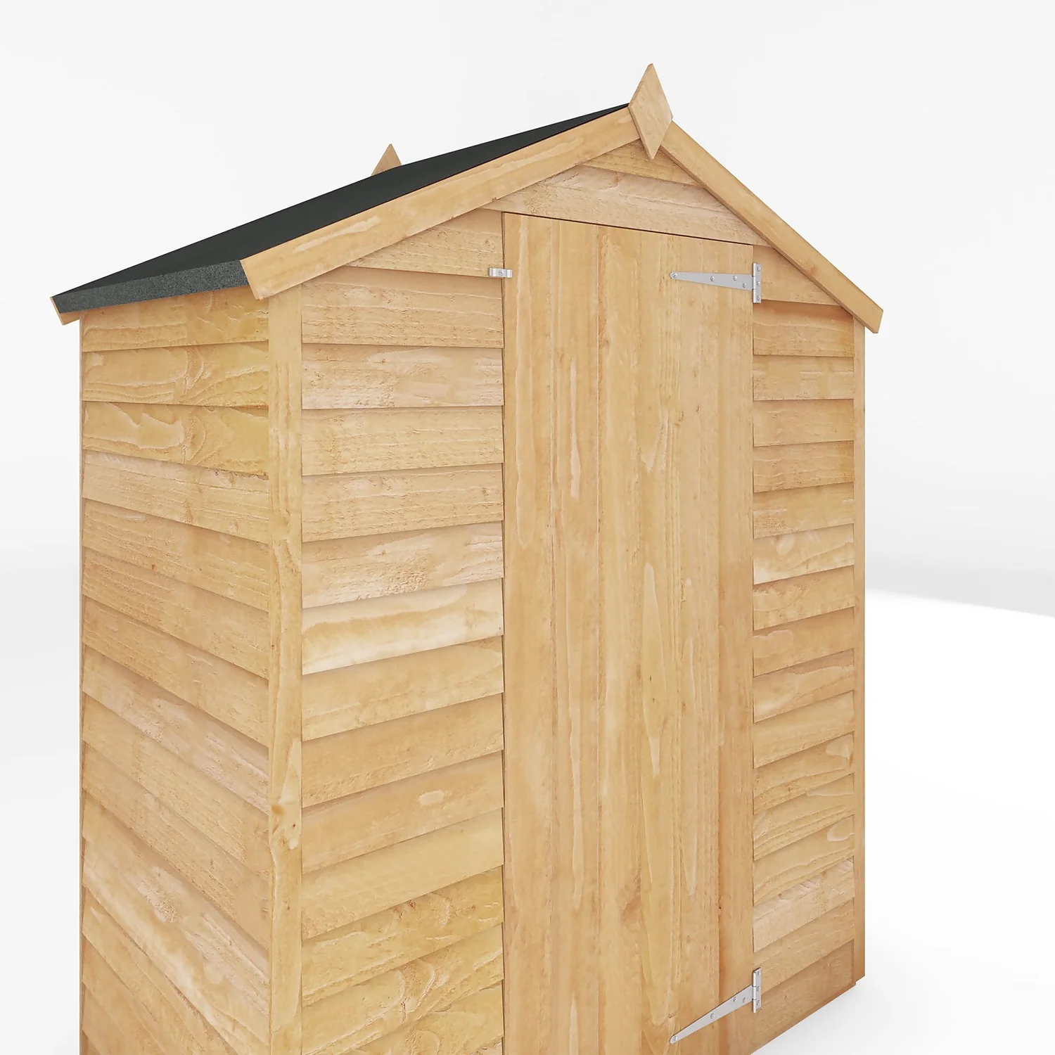 Mercia 5 X 3ft Overlap Apex Windowless Shed - Incl. Installation 6 Mercia 5 X 3ft Overlap Apex Windowless Shed - Incl. Installation - Image 4