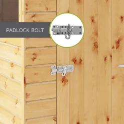 Mercia 4 X 6ft Shiplap Apex Shed - Included Installation -Garden Care Shop 12825402 1084989437256408