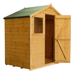 Mercia 4 X 6ft Shiplap Apex Shed - Included Installation -Garden Care Shop 12825402 2724989436896891
