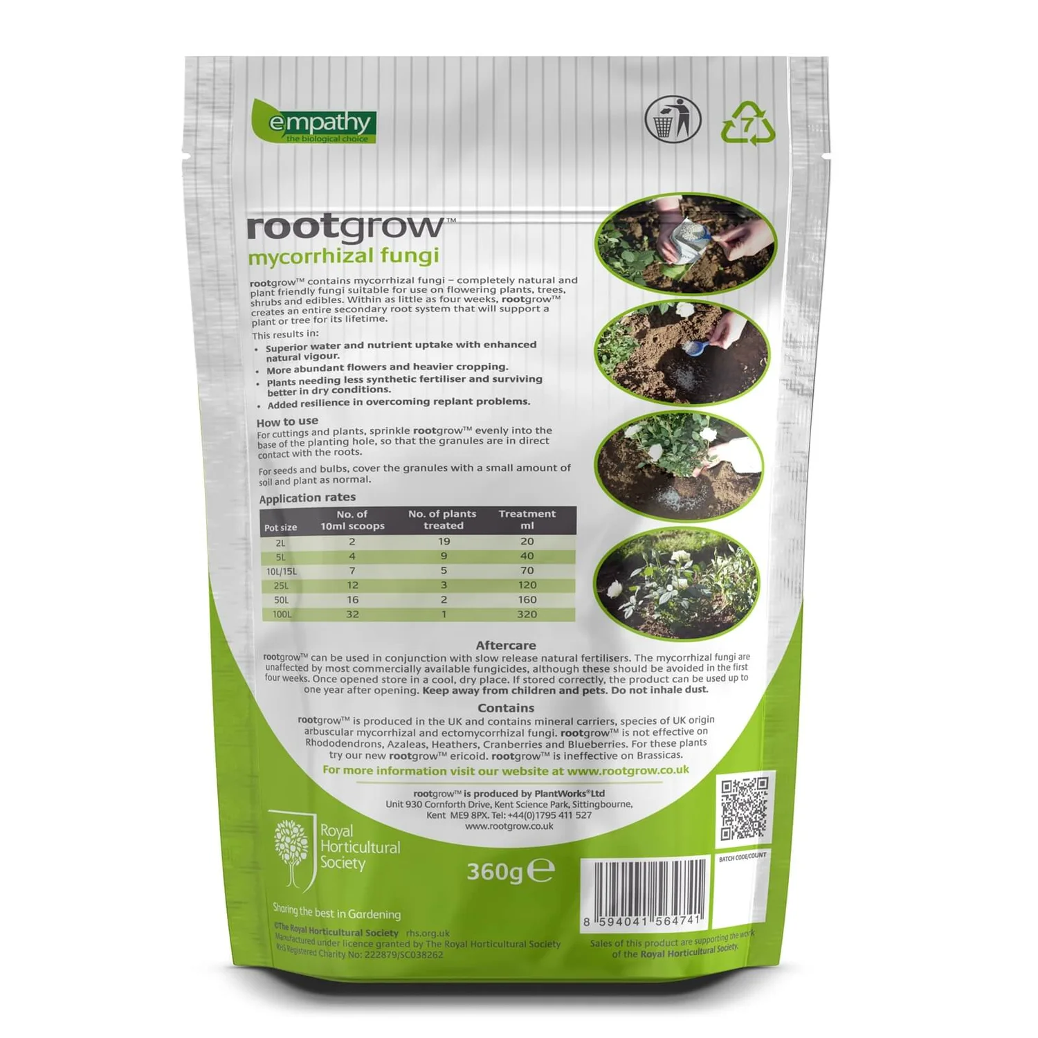 Rootgrow Mycorrhizal Fungi 360g 4 Rootgrow Mycorrhizal Fungi 360g - Image 2
