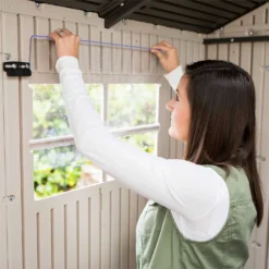 Lifetime 7 X 12ft Outdoor Storage Shed -Garden Care Shop 12826345 1605012584281273