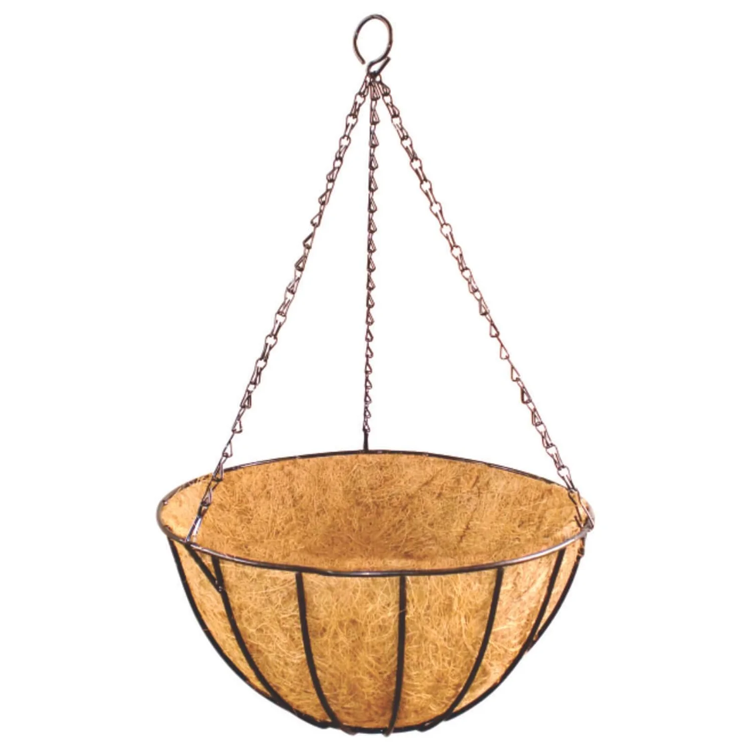 Hanging Basket With Coco Liner - 35cm 3 Hanging Basket With Coco Liner - 35cm