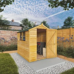 Mercia 7 X 5ft Overlap Apex Shed - Incl. Installation -Garden Care Shop 12827089 1585029433388282