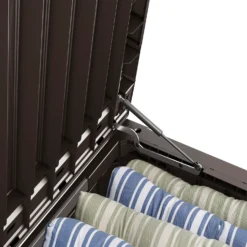 Keter Westwood Outdoor Garden Storage Box 570L - Brown -Garden Care Shop 12828828 8004858568533320