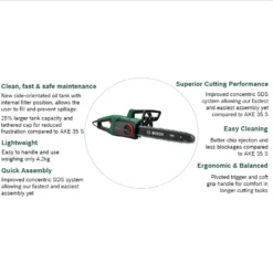 Bosch Universal Electric Chainsaw -Garden Care Shop 12830404 4754935068806512