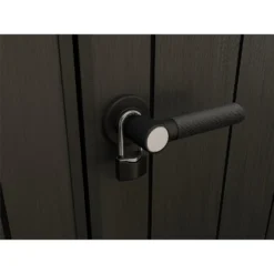 Keter Newton 7.5 X 9ft Outdoor Plastic Garden Storage Shed - Brown -Garden Care Shop 12833042 8884843484593695