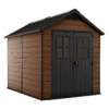 Keter Newton 7.5 X 9ft Outdoor Plastic Garden Storage Shed - Brown 2 Keter Newton 7.5 X 9ft Outdoor Plastic Garden Storage Shed - Brown -Garden Care Shop 12833042 9934899308780211