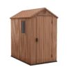 Keter Darwin 6 X 4ft Outdoor Garden Apex Storage Shed - Brown 1 Keter Darwin 6 X 4ft Outdoor Garden Apex Storage Shed - Brown -Garden Care Shop 12833043 1085036177731200