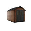 Keter Newton 7.5 X 11ft Outdoor Plastic Garden Storage Shed - Brown -Garden Care Shop 12833045 1214843484990424