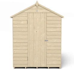 Forest 7 X 5ft Overlap Pressure Treated 7x5 Apex Shed - No Window -Garden Care Shop 12833292 1554833195142161