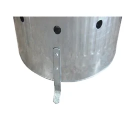 None Garden Galvanised Steel Incinerator / Fire Bin With Lid - 85L -Garden Care Shop 12834094 1945030658343959