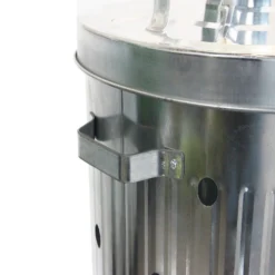 None Garden Galvanised Steel Incinerator / Fire Bin With Lid - 85L -Garden Care Shop 12834094 6265030658477975
