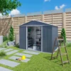 Yardmaster 10x8ft Metal Apex Shed 1 Yardmaster 10x8ft Metal Apex Shed -Garden Care Shop 12834201 6485040005656164