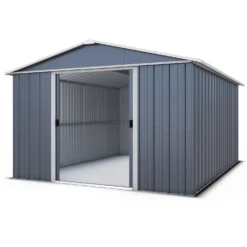 Yardmaster 10x13ft Metal Apex Shed 9 Yardmaster 10x13ft Metal Apex Shed -Garden Care Shop 12834202 1945040005905509