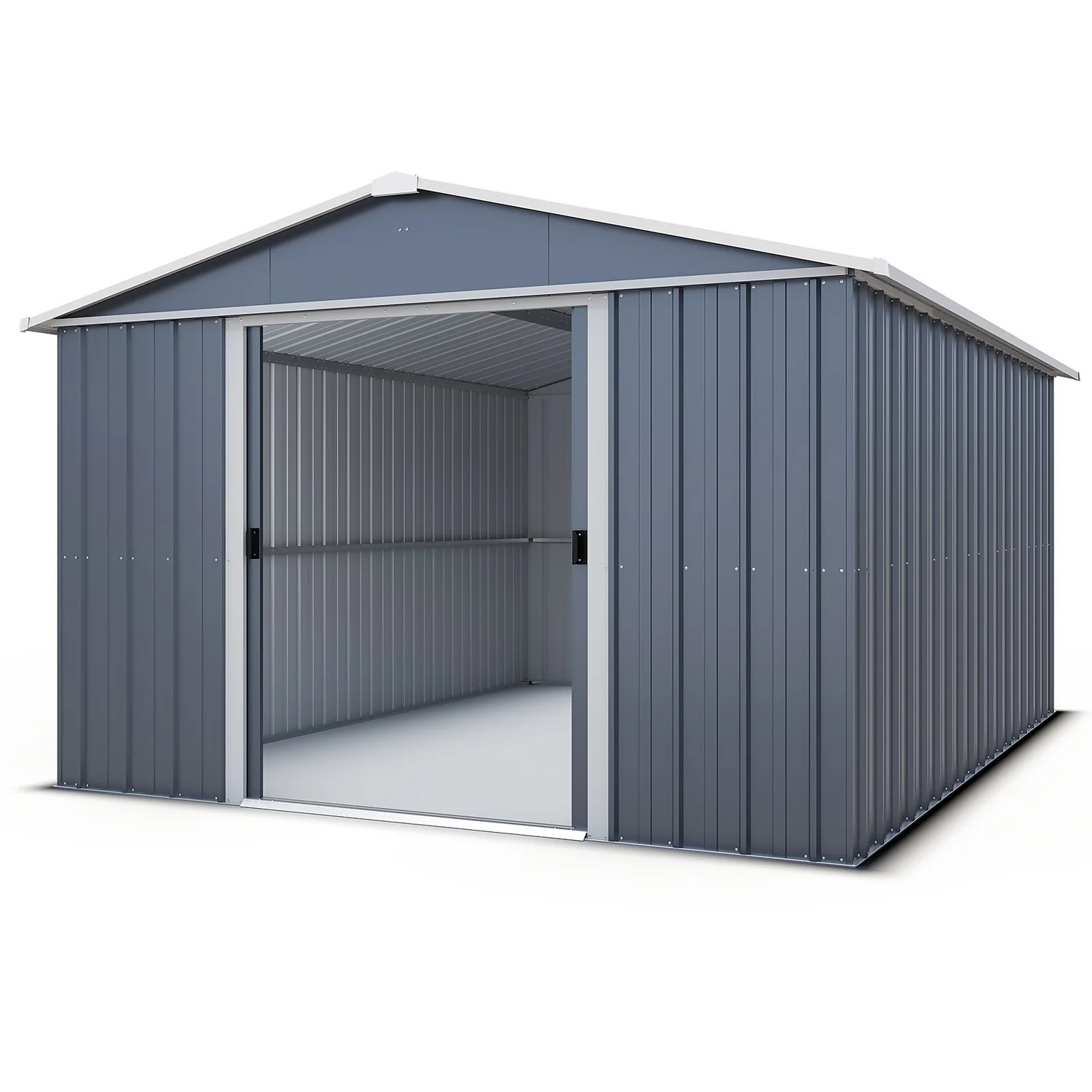Yardmaster 10x13ft Metal Apex Shed 5 Yardmaster 10x13ft Metal Apex Shed - Image 3