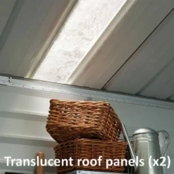 Yardmaster 10x8ft Shiplap Metal Shed 11 Yardmaster 10x8ft Shiplap Metal Shed -Garden Care Shop 12834219 9155040005693007