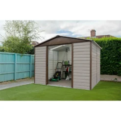 Yardmaster 10x12ft Shiplap Metal Shed -Garden Care Shop 12834220 1224833195225465